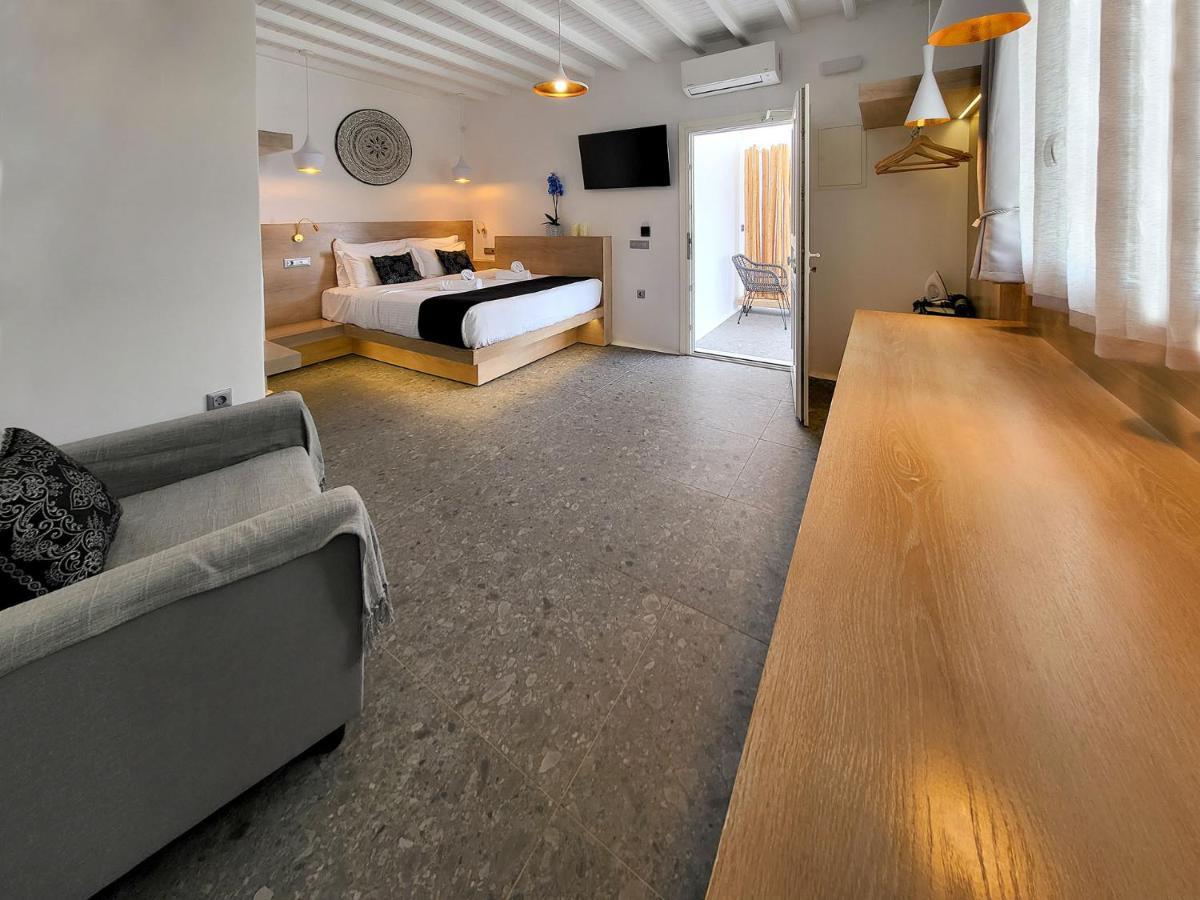 Mykonos Double Luxury Mini Suites - Adults Only Ano Mera Bagian luar foto