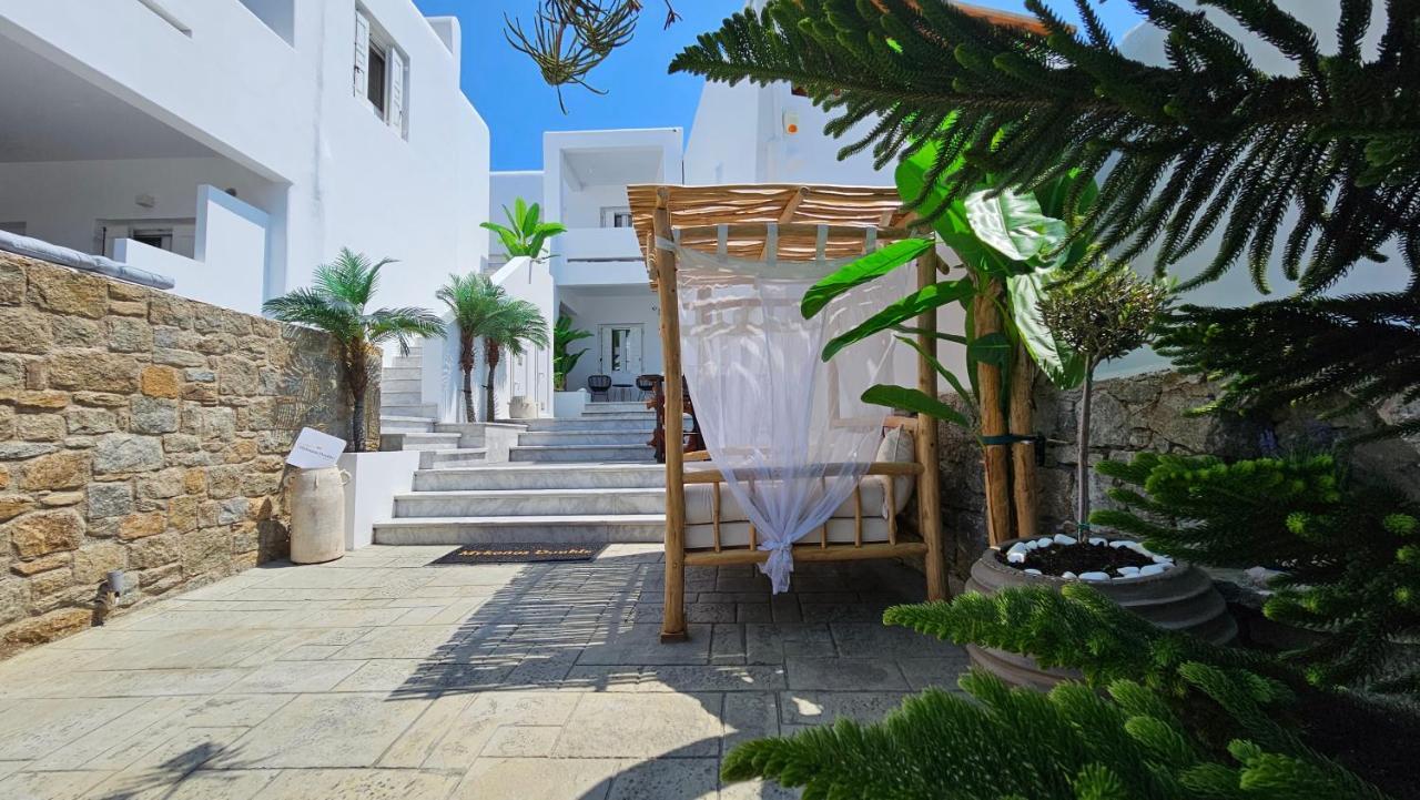 Mykonos Double Luxury Mini Suites - Adults Only Ano Mera Bagian luar foto